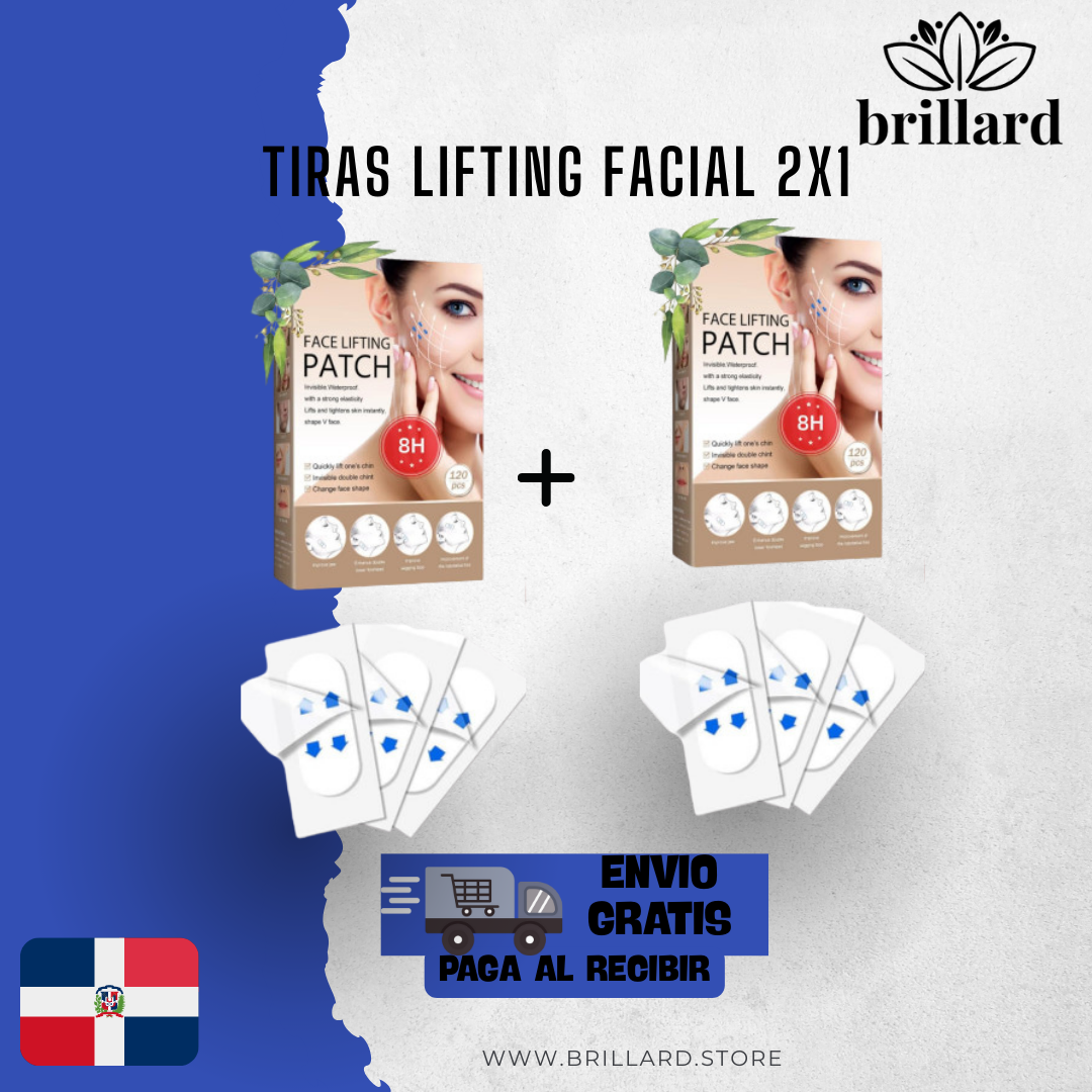 💎 2x1 en Tiras Lifting (120x2) – Rejuvenece tu rostro sin gastar de más
