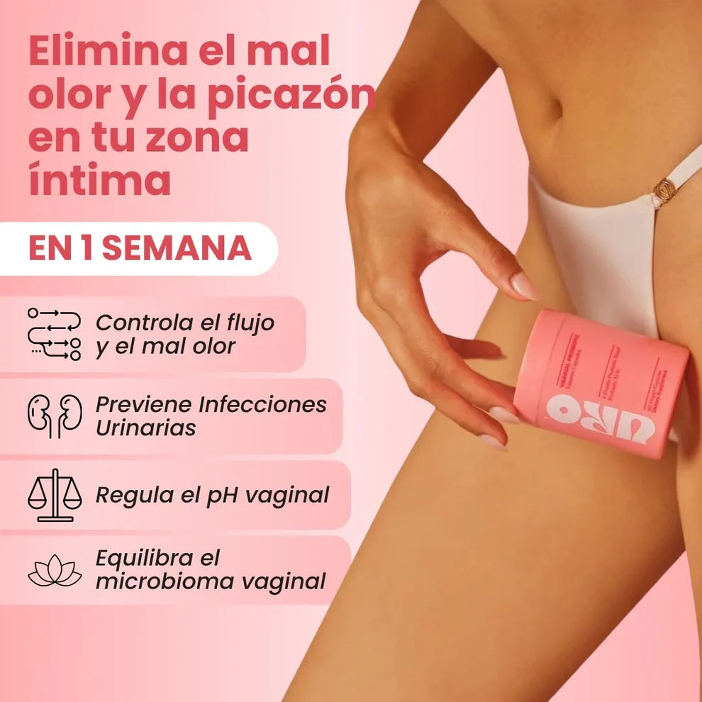 🌸 URO Probiotic - Recupera tu equilibrio íntimo, di adiós a las molestias y vive con seguridad