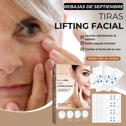 💎Tiras Lifting (120)– Rejuvenece tu rostro sin gastar de más