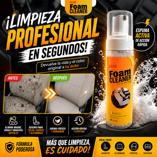 ✨ FOAM CLEANER 🧼 ¡Limpieza extrema en segundos!