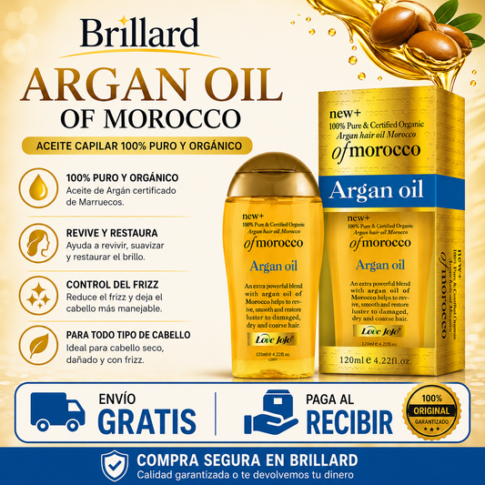 🌿👑 Aceite de Argán 100% Puro: Nutrición Profunda y Brillo Espectacular